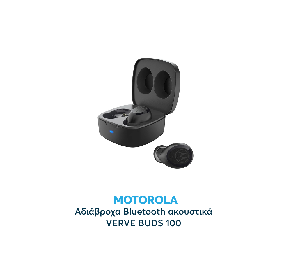 Αδιάβροχα Bluetooth ακουστικά VERVE BUDS 100 Motorola